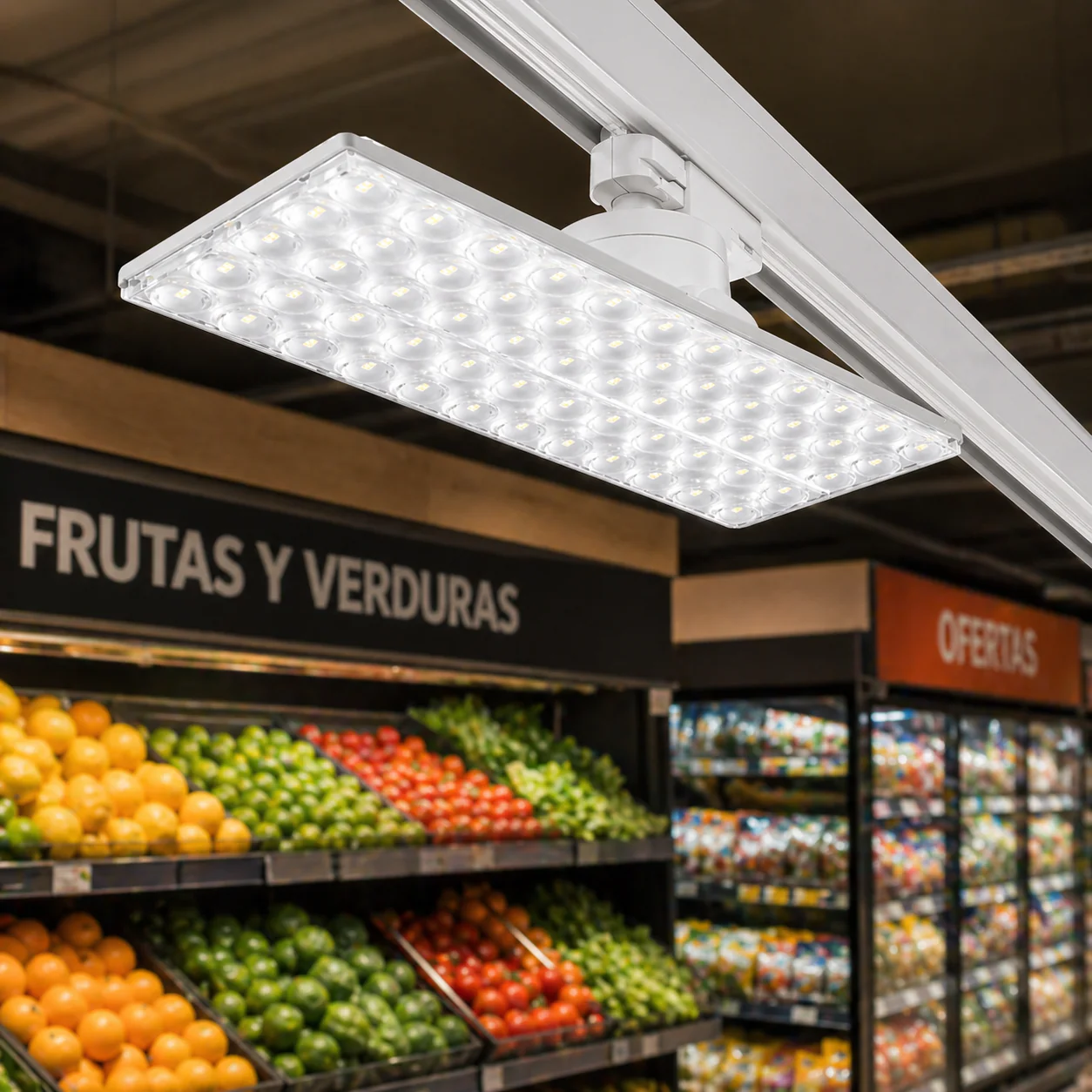 Foco Led Para Carril Market Blanco 30W CCT